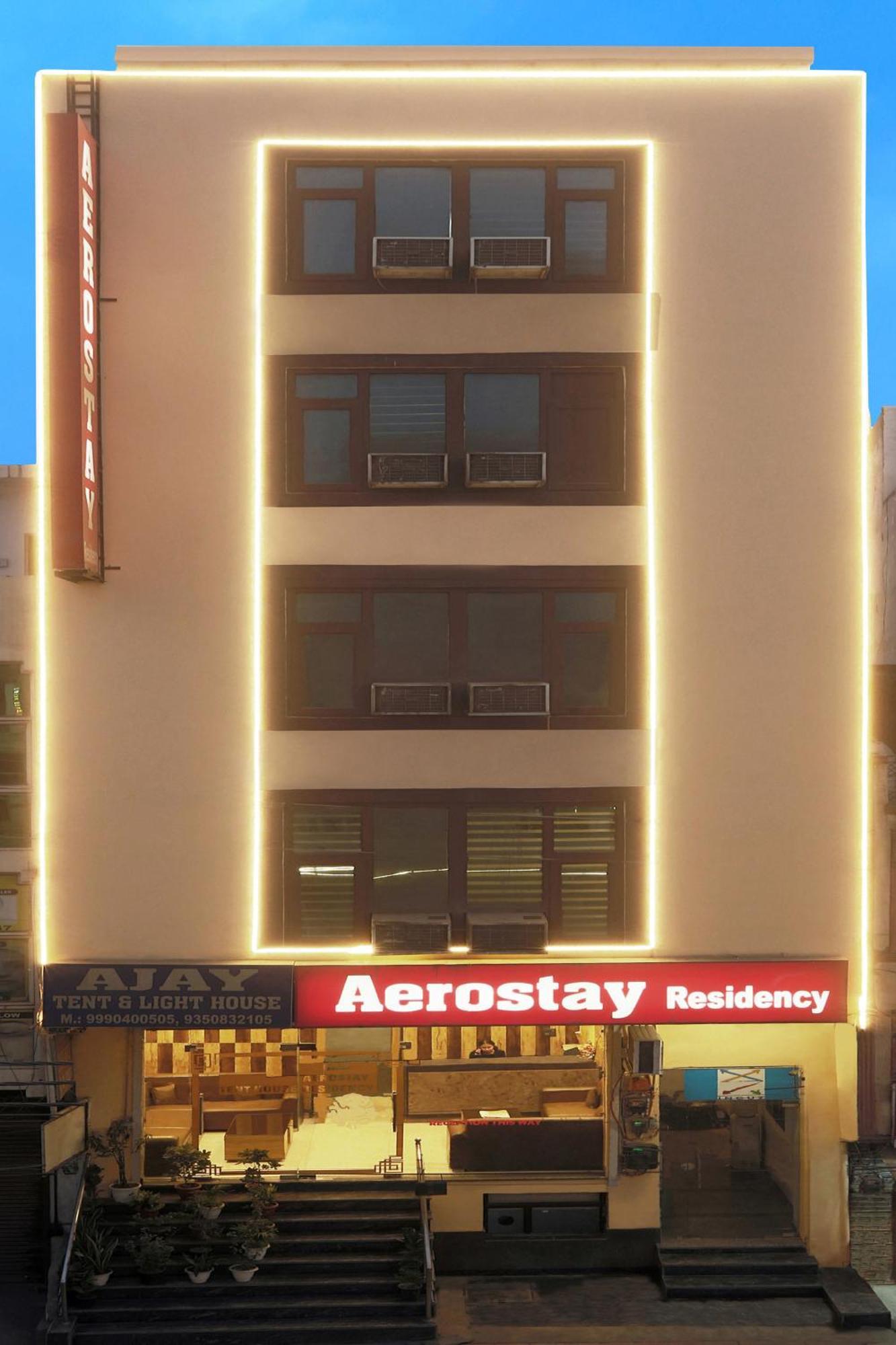 Hotel Aerostay Residency Igi Airport Delhi Nova Deli Exterior foto